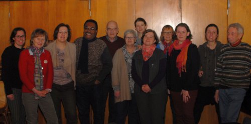 Das aktuelle Presbyterium bestehend aus 9 Frauen und 3 Männern